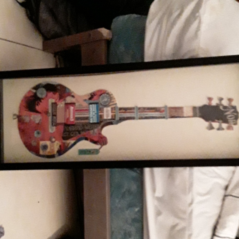 14×36 art shdbx paper guitar